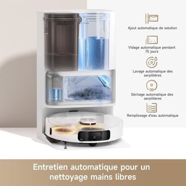 Dreame L10s Ultra Gen 2 0,3 L Blanco