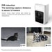 SJCam S1 2K intérieur et extérieur Caméra et amplificateur d'extérieur IP65 HD à longue durée de vie de la batterie Super Vision Nocturne 2,33'' LCD Blanc