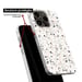 Coque en silicone - Compatible pour Google Pixel 8 Pro - design terrazzo color