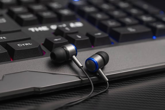 The G-Lab Combo Helium clavier Souris incluse Gaming USB AZERTY Français Noir