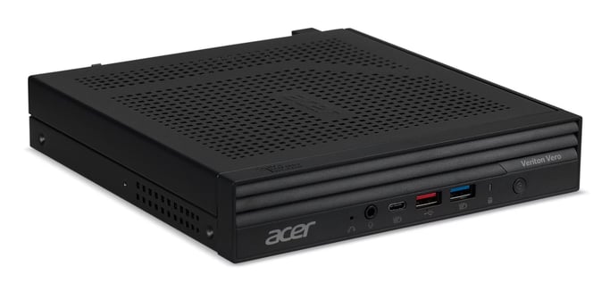 Acer Veriton N N4720GT Intel® Core™ i7 i7-14700T 16 Go DDR5-SDRAM 512 Go SSD Windows 11 Pro Mini PC Noir