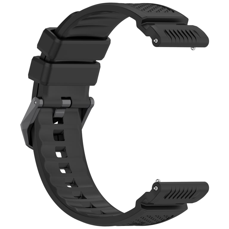 INF Bracelet Officiel Ticwatch Atlas 24mm En Silicone Blanc, Compatible Avec Ticwatch Atlas/pro5/pro5 Enduro/itouch Air3 Bla