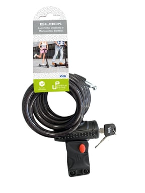 Urban Prime UP-MON-LCK Lucchetto per bicicletta nero