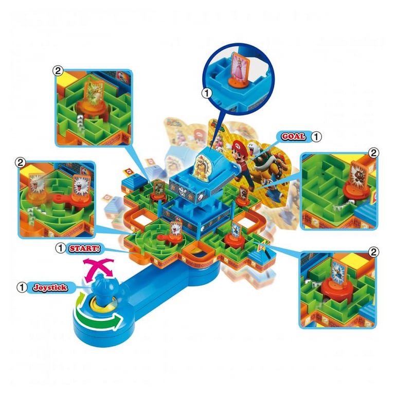 Super Mario Maze Game Dx Epoch D'enfance Le Jeu - vue 4