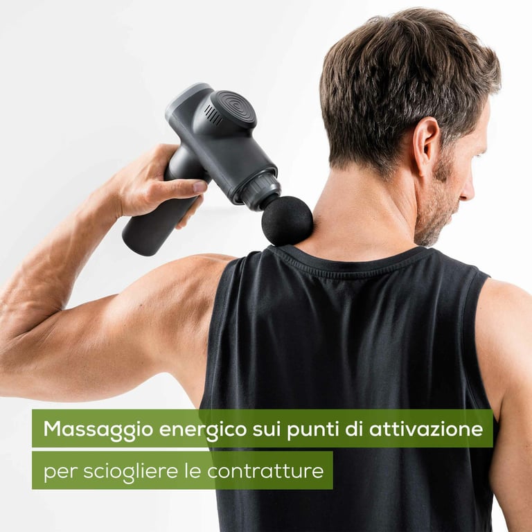 Pistolet de massage Beurer MG180 avec 6 embouts de percussion - vue 3