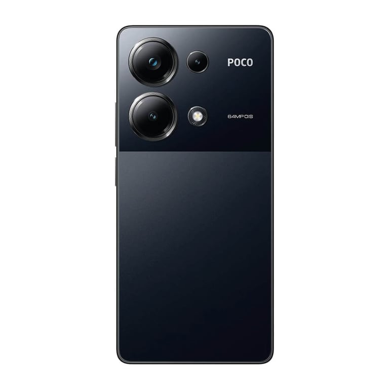 Poco M6 Pro (4G) 256 GB, Negro, Desbloqueado