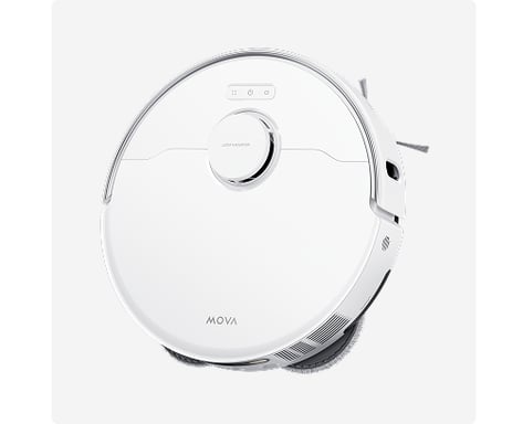 Robot Aspirapolvere Lavapavimenti MOVA P50 Ultra - 19 000 Pa - Pulizia Efficace - Base Autopulente