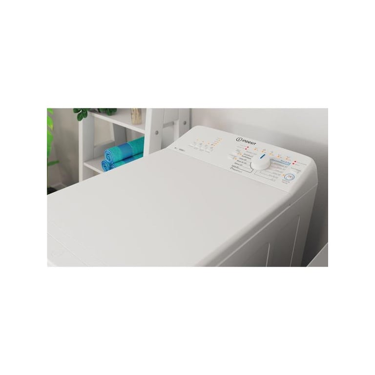 INDESIT Lave linge top 6 kg 1000 trmn BTWNL60400FRN - vue 5