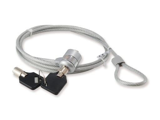 Conceptronic CNBSLOCK15 Cavo antifurto argento 1,5 m