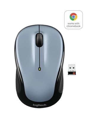 Logitech M325 Ratón óptico inalámbrico RF ambidiestro 1000 DPI
