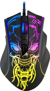 Defender BULLETSTORM GM-928 ratón Juego mano derecha USB tipo A Óptico 7200 DPI