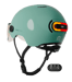 Cosmo Fusion - Casco con iluminación trasera inteligente y conectado para bicicletas - Luz de freno, detección automática de caídas, camino compartido