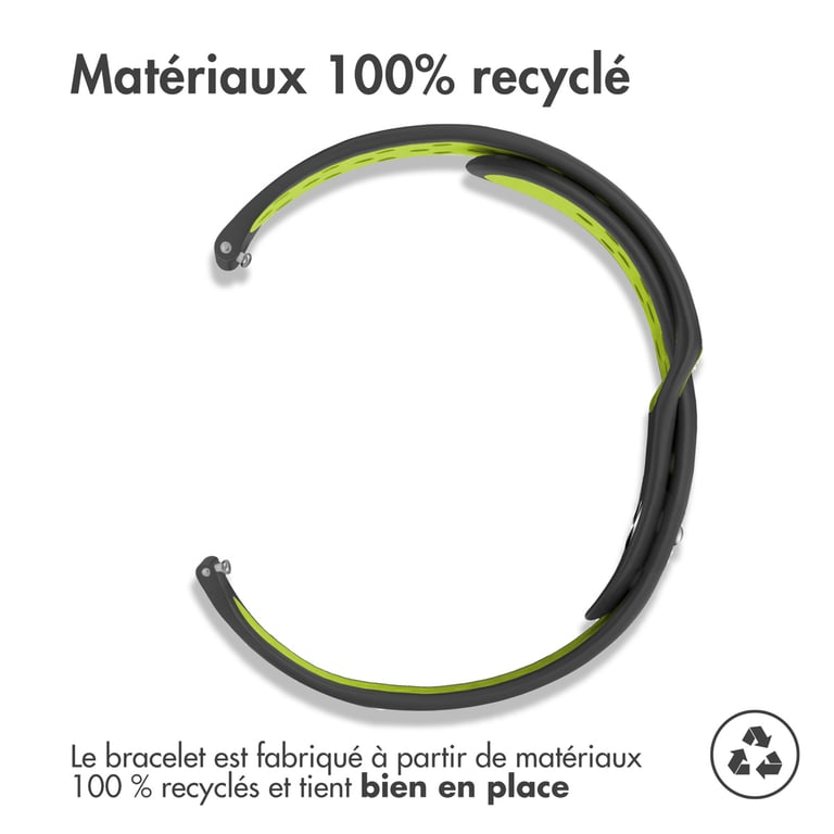 Bracelet 18mm Sport en Silicone - vue 9
