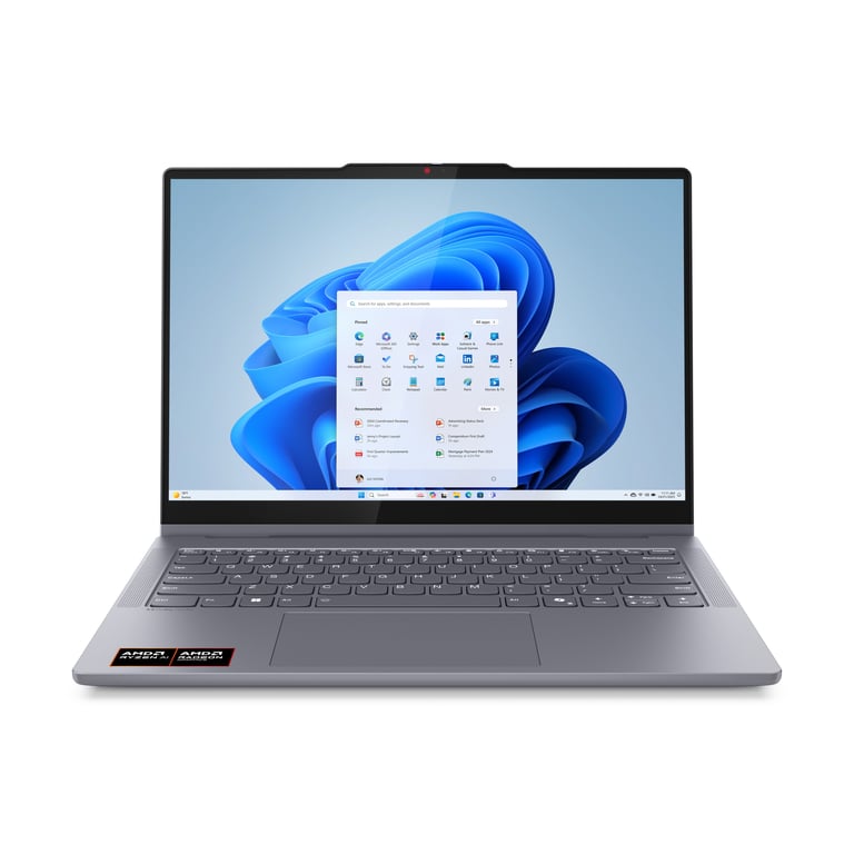 Lenovo IdeaPad 5 2 in 1 14AKP10 Copilot+ PC AMD Ryzen AI 7 350 Hybride 2 en 1 35 6 cm 14 Écran tactile WUXGA LPDDR5x SDRAM SSD Wi Fi 7 802.11be Windows 11 Home Allemand Neuf