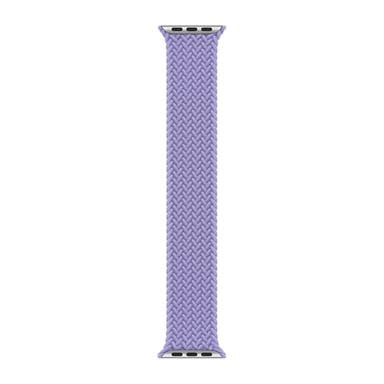 Bracelet Solo tressé pour Apple Watch | 44/45/46/49 mm - Taille 4 - Lavender
