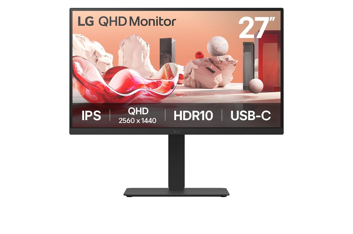 LG 27BA75QB B.AEU écran plat de PC 68 6 cm 27 2560 x 1440 pixels Wide Quad HD LED Neuf