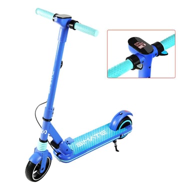S3 Trottinette Électrique Pour Enfants | Moteur 130W | Frein à pied + Frein électrique | Pneus 6.5 Pouces | Vitesse Max 14 km/h | Autonomie 6km