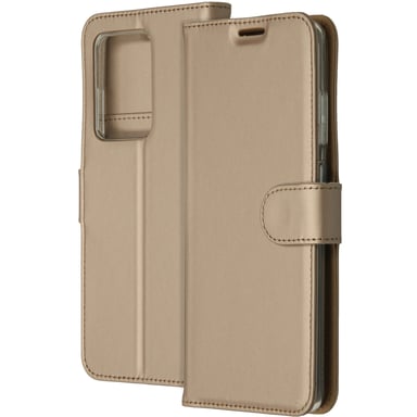 Accezz Étui de télephone Wallet pour Samsung Galaxy S20 Ultra - Doré