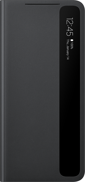 Etui Samsung Galaxy S21 Ultra Clear View Cover - Noir