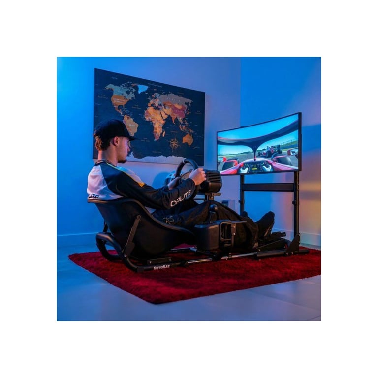 Support d’écran OPLITE NitroKart Monitor Stand V2 Réglable Stable Immersion renforcée - vue 3