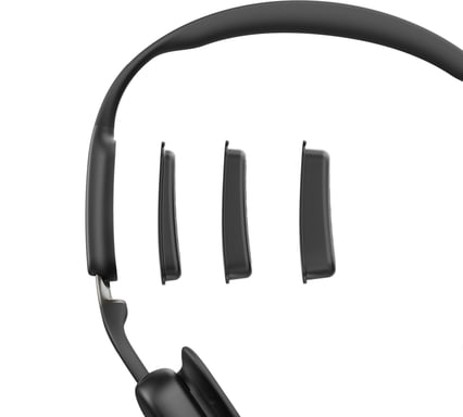 SHOKZ Openmeet Casque Sans fil Crochets auriculaires Bureau/Centre d'appels USB Type-C Bluetooth Noir