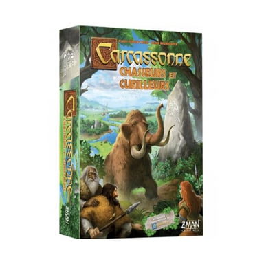 Juego de mesa Carcassonne: Cazadores y recolectores - Edición prehistórica