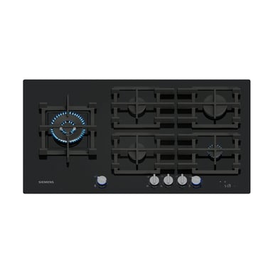 Siemens iQ700 ER9A6SH40 plaque Noir Intégré 90 cm Gaz 5 zone(s) - Neuf