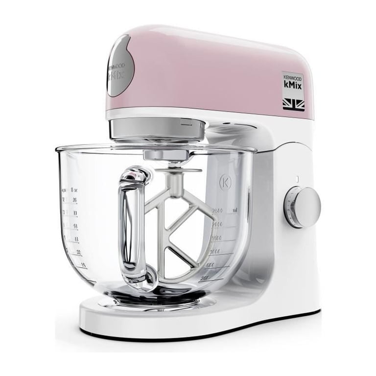 Robot pâtissier multifonction KENWOOD KMX754PP Moteur professionnel 2 sorties pour accessoires Bol en verre avec - vue 3