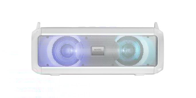Mars Gaming MSB-XT Altoparlante stereo portatile bianco 20 W