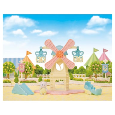 Sylvanian Families Le moulin des bébés - 5526 Jaune pour garçon - vue 7