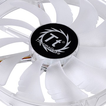 Thermaltake Pure 20 LED Ventilador de PC 20 cm Transparente