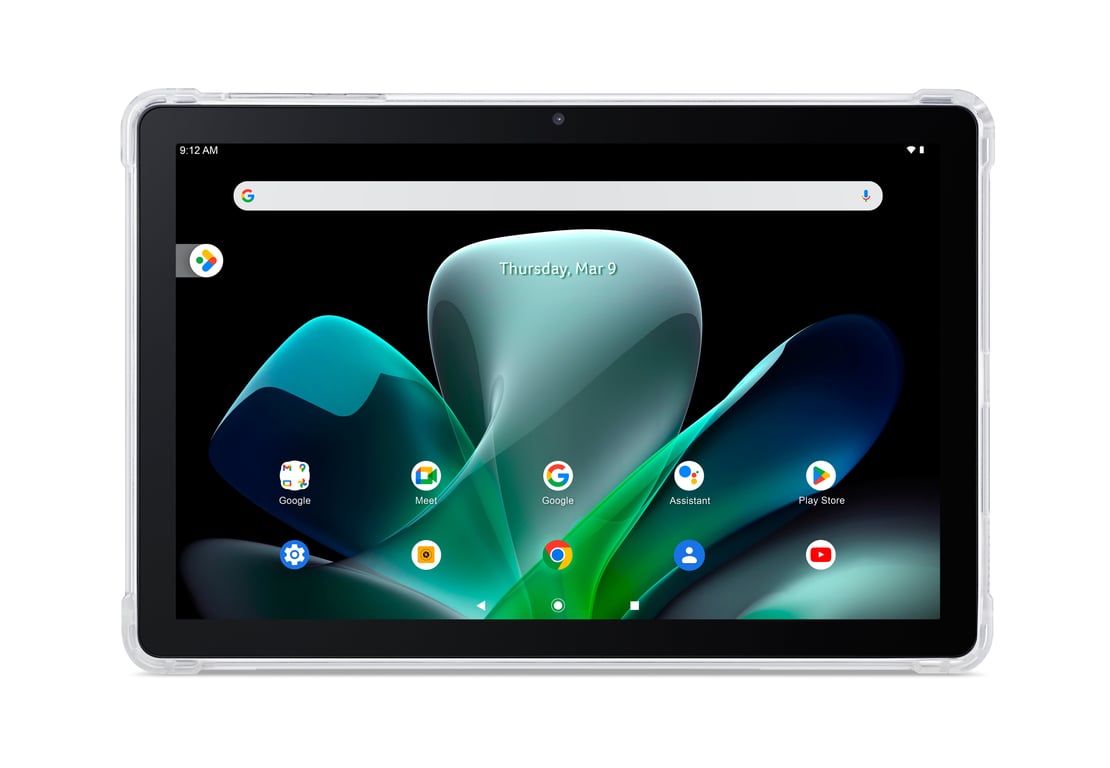 Acer Iconia M10-11-K6SH 10.1  & Bumper Case inclus - Tablette Mediatek MT8183 Octa-core 4Go DDR4 eMMC 128Go WUXGA IPS Android12, Gris - Neuf