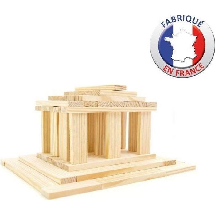 Jeu de construction en bois JEUJURA TECAP 200 planchettes Mixte A partir de - vue 2