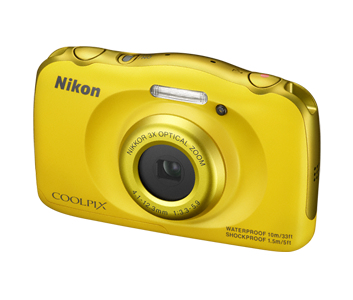 Nikon COOLPIX S33 1/3.1'' Appareil-photo compact 13,2 MP CMOS 4160 x 3120 pixels Jaune