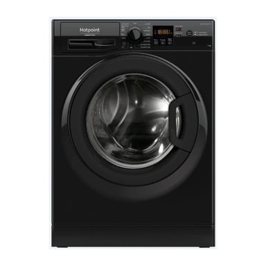 Lavadora con bisagras HOTPOINT NS11469FBKFR - 11 kg - Inducción - L60cm - 1400 rpm - Clase A - Negro