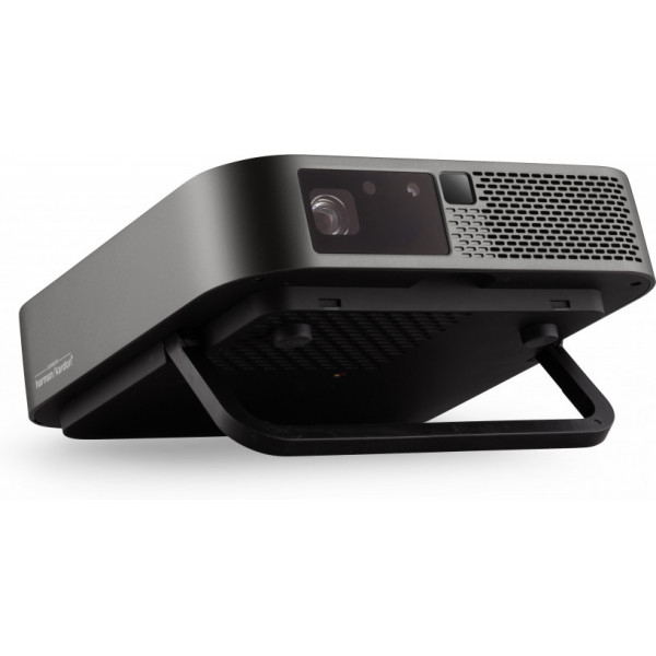 Viewsonic M2e vidéo-projecteur Projecteur à focale courte 1000 ANSI lumens LED 1080p (1920x1080) Compatibilité 3D Gris, Blanc