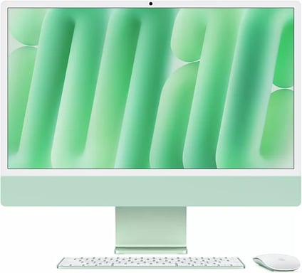Apple iMac Apple M M4 59,7 cm (23.5'') 4480 x 2520 Pixeles PC todo en uno 16 GB 256 GB SSD macOS Sequoia Wi-Fi 6E (802.11ax) Verde