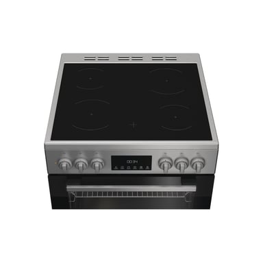 Cuisinière vitrocéramique Indesit I6V5LCX inox