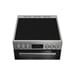 Cuisinière vitrocéramique Indesit I6V5LCX inox
