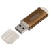 Hama 32 GB Laeta Unità flash USB 32 GB USB Type-A 2.0 Marrone, Trasparente