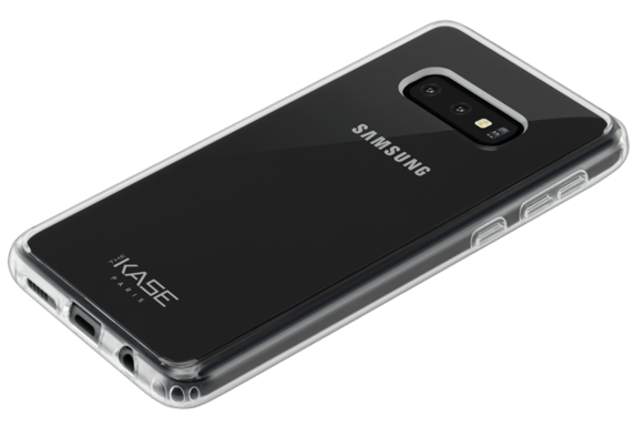 Guscio ibrido invisibile per Samsung Galaxy S10e, trasparente