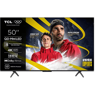 TCL C6K 50C6K TV 127 cm (50'') 4K Ultra HD Smart TV Wifi Metallico