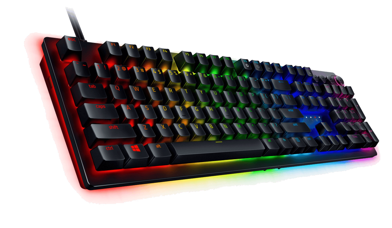 Clavier Gaming Filaire Razer Huntsman V2 RVB Noir