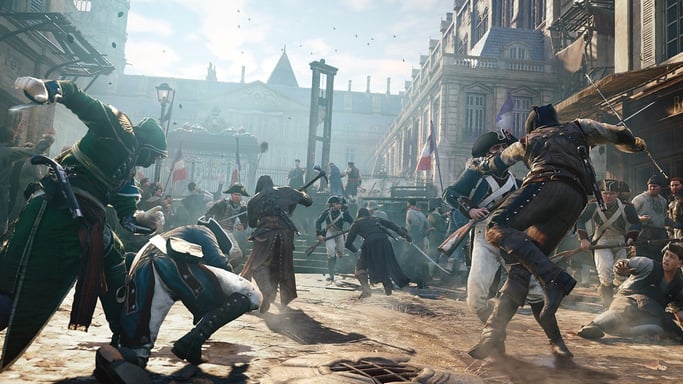 Ubisoft Assassins Creed: Unity Special Edition, PS4 Standard+DLC Italien PlayStation 4