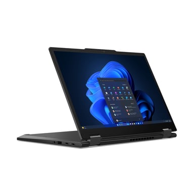 Lenovo ThinkPad X13 2-in-1 Gen 5 Intel Core Ultra 7 155U Hybride (2-en-1) 33,8 cm (13.3'') Écran tactile WUXGA 16 Go LPDDR5x-SDRAM 512 Go SSD Wi-Fi 6E (802.11ax) Windows 11 Pro Français Noir
