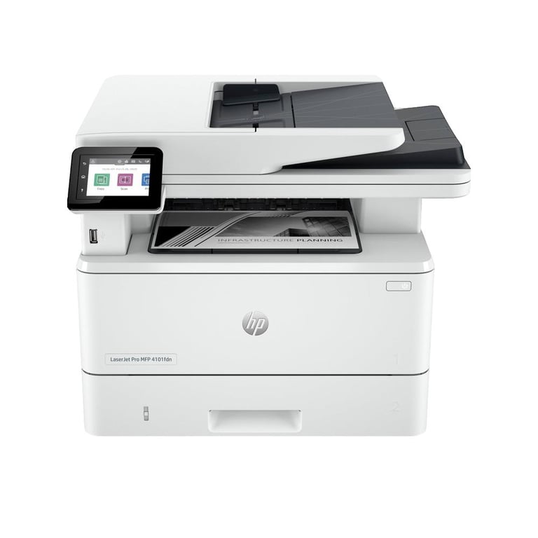 Multifonction HP LaserJet Pro 4102fdw Laser Mono WiFi Fax Dúplex Scanner A4 - vue 2