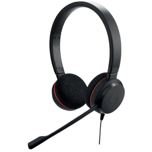 Casque Filaire Jabra Evolve 20 – USB Type-C/A, Suppression Passive Du Bruit - vue 5