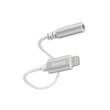 Adaptateur Lightning sur port audio 3, 5 mm, blanc
