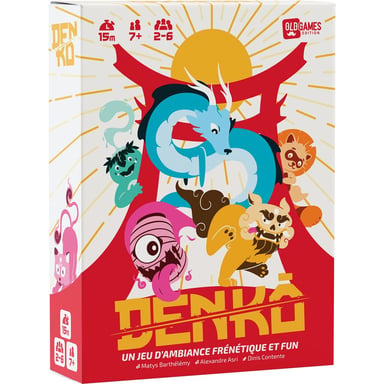 Juego de cartas de ambiente Asmodee Denko Samurai vs Yokai Multicolor