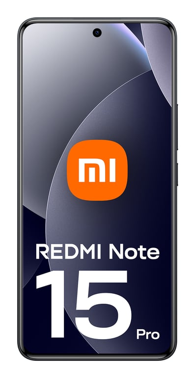 Redmi Note 15 Pro (4G) 12 Go RAM, 512 Go, Noir - Neuf